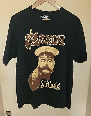 Buy Saxon T Shirt Size XL Call To Arms Rock Metal NWOBHM • 15.99£