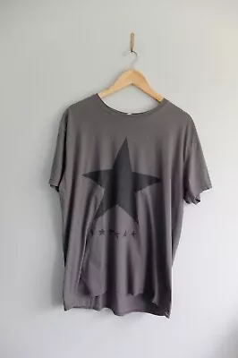 Buy Vintage David Bowie Black Star Album Promo Band T-shirt XL Grey Barnbrook • 20£