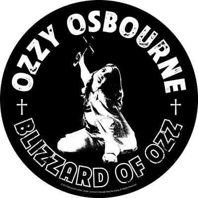 Buy Ozzy Osbourne Blizzard Of Ozz Back Patch Official Metal Band Merch New • 12.60£