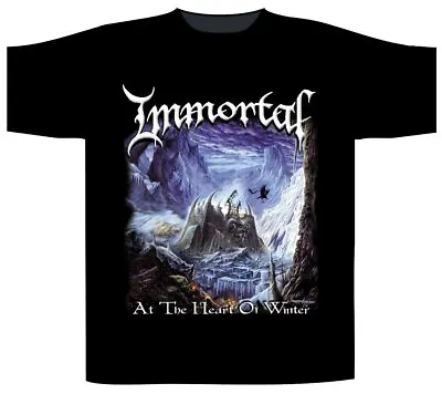 Buy Immortal - At The Heart Of The Winter   Band T-Shirt Official Merch • 21.51£