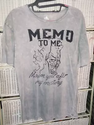 Buy Hades Hercules Memo To Me Maim You After My Meeting Gray T-Shirt Size S • 19.29£