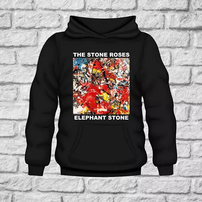 Buy The Stone Roses Hoodie - Elephant Stone - Black - Unisex S To 5xl - Britpop Gift • 24.49£