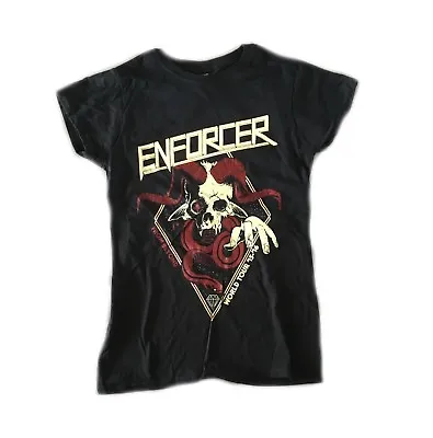 Buy ENFORCER - From Beyond World Tour 2016 - Girlie Girl Shirt - Größe Size S - Neu  • 18.08£