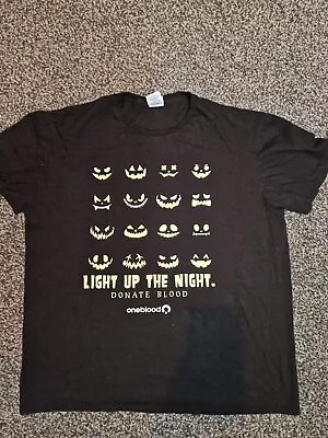 Buy Light Up The Night, Donat Blood Tshirt Size L • 12.99£