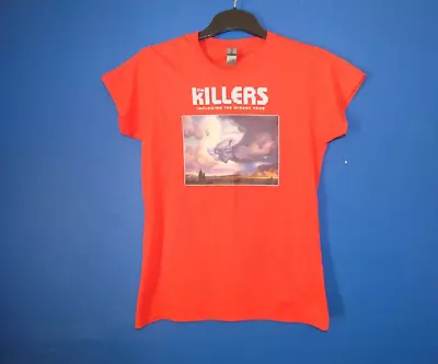 Buy The Killers  Tour T-Shirt  Imploding The Mirage Red Size M  Ladies Cut Rare VGC • 15£