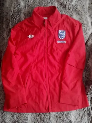 Buy England Umbro Presentation Jacket (Red) Size UK XL  • 12£