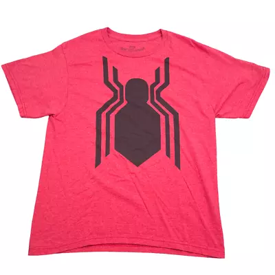 Buy Marvel Spider Man Homecoming T Shirt Youth Kids Size XL Red Short Sleeve Tee • 9.45£