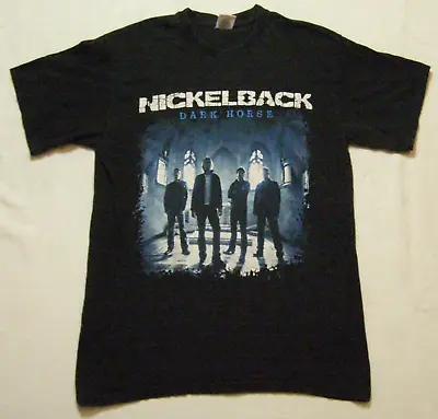 Buy NICKELBACK Dark Horse Tour 2009 Vintage Rock Music T-shirt Size S • 15.59£