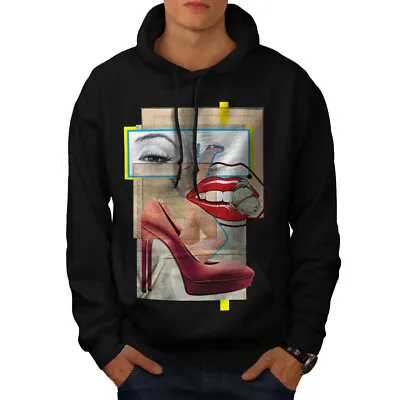 Buy Wellcoda Fashion Stylish Mens Hoodie,  Casual Hooded Sweatshirt • 25.99£