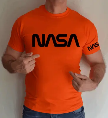 Buy Nasa ,space,spacex,fun Orange T Shirt • 14.99£