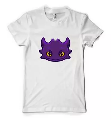 Buy Dragon Head Toothless Moon Night How To Train Personalised Adult Unisex T Shirt • 14.49£