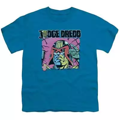 Buy Judge Dredd Fenced Youth T-Shirt (Ages 8-12) • 19.57£