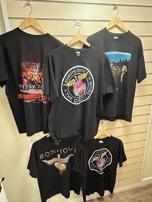 Buy Bon Jovi Tour T-shirt Bundle Size Large • 19.95£