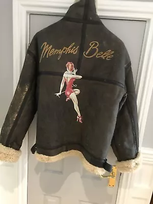 Buy Vintage Mens Leather Flight Jacket • 900£