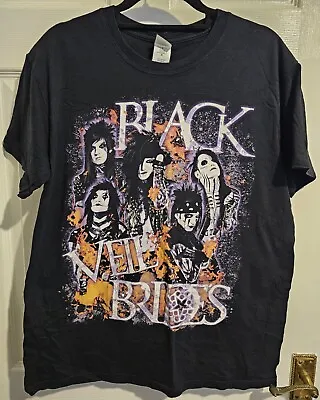 Buy Black Veil Brides T Shirt Size UK Medium • 12£