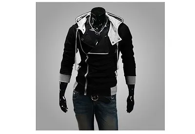 Buy New Stylish Creed Hoodie Men's Cosplay For Assassins Cool Slim Jacket Costume • 20.72£