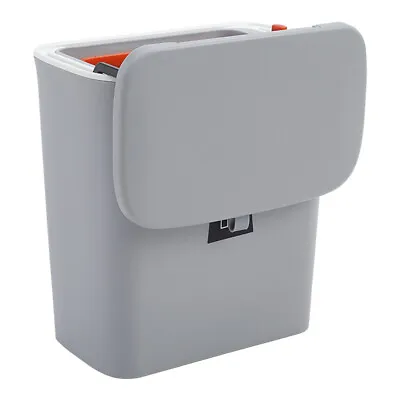 Buy Hanging Trash Can 9L Wall Mount Waste Bin Kitchen Cabinet Door Cupboard With Lid • 9.95£