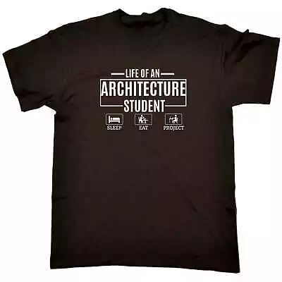 Buy Life Of An Architecture Student Architect - Mens Funny Novelty T-Shirt Tshirts • 12.95£