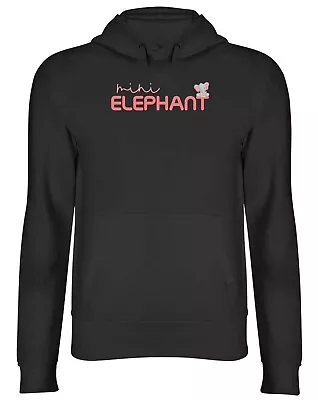 Buy Mini Elephant Hoodie Men Women Giant Wildlife Mammoth Safari Forest Jungle Top • 17.99£