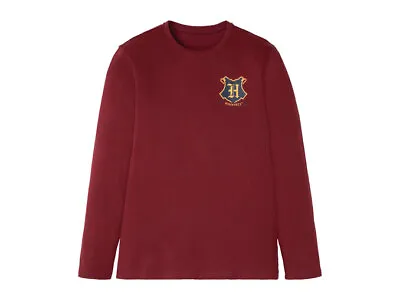 Buy Long Sleeved Harry Potter Grey/burgundy Pyjamas Size XXL • 21.99£