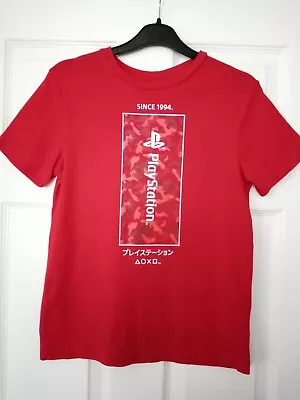Buy Red Playstation T-Shirt 10/11yrs • 4£