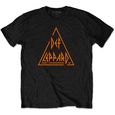 Buy Def Leppard Classic Triangle Black T-Shirt OFFICIAL • 15.19£