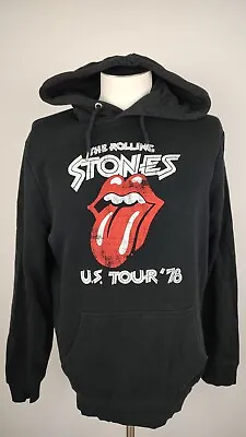 Buy THE ROLLING STONES Tour '76 Men's Sweatshirt Size M Sport Man Sweatshirt Vintage • 18.01£