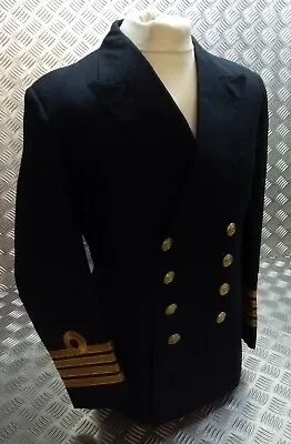 Buy Vintage Naval Jacket 60/70s Pattern British Navy No1 Dress Uniform Captain Rank • 249.99£