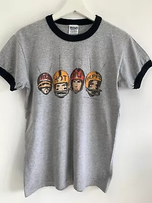 Buy Red Hot Chili Peppers Stadium Arcadium Helmet Heads 2006 Band Album T-Shirt • 14.99£