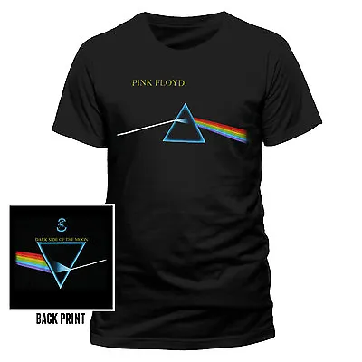 Buy Pink Floyd T Shirt Dark Side Of The Moon Officially Licensed Mens Black Tee NEW • 16.28£