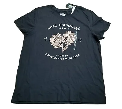 Buy Schitts Creek Rose Apothecary Locally Sourced T-Shirt Women 2XL Dark Gray New • 14.24£