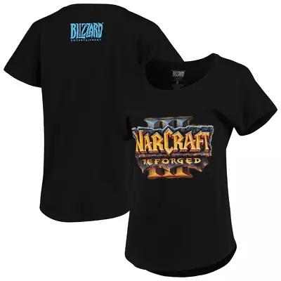 Buy World Of Warcraft T-Shirt (Size 2XL) Women's Reforged Short Sleeve Top - New • 11.99£