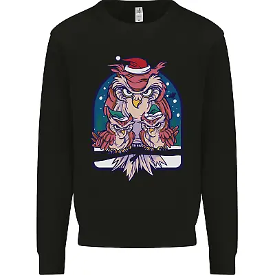 Buy Bah Humbug Grumpy Christmas Owls Mens Sweatshirt Jumper • 20.99£