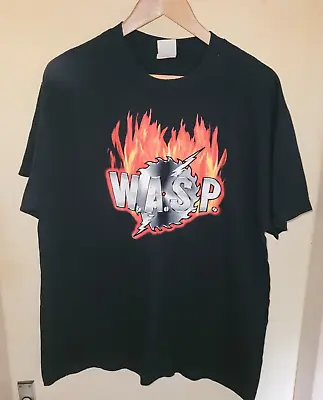 Buy WASP T Shirt Dominator World Tour 2006-2007 Size L Rock Metal Blackie Lawless • 39.99£