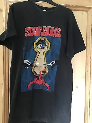 Buy Rare Scorpions Weihnachts Festival 1990 European Tour T-shirt Size Large • 50£