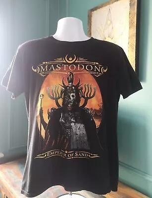 Buy Rare Official Mastodon 2017 Emperor Of Sand Tour Dates Backprint Tshirt 'Large' • 30£