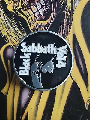Buy Black Sabbath Metal Pin Badge Hard Rock ACDC Battle Jacket Kutte 66 • 14.44£