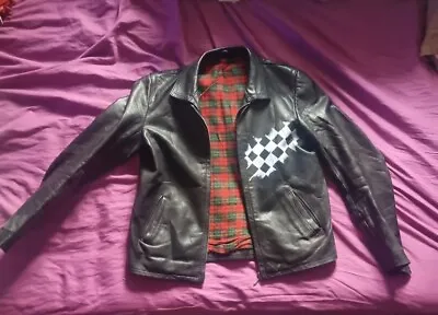 Buy Genuine Vintage Customised Leather Jacket • 120£