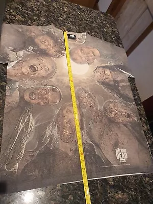 Buy Walking Dead Amc Apocalypse Printed T-shirts (zombie & Skull 2016) Size M/l • 20£
