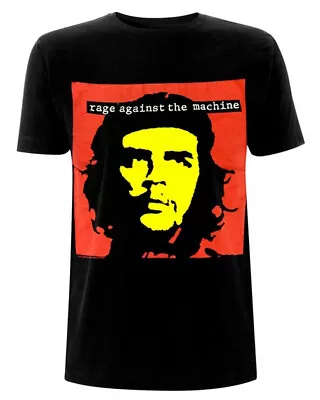 Buy Officially Licensed Rage Against The Machine Che Mens Black T Shirt Classic Tee • 16.95£