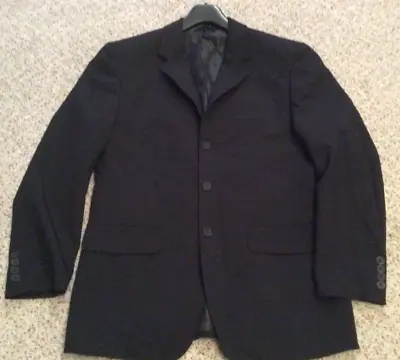 Buy Men's Smart Single Breasted Black Jacket Chest 38” • 1.99£