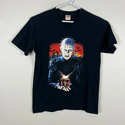 Buy Supreme Hellraiser 3 Horror Movie Black Casual Cotton Tee T Shirt Men's Medium M • 61.97£