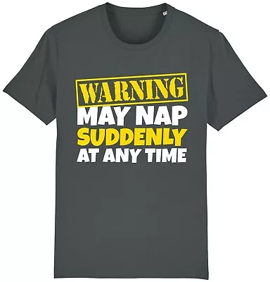 Buy May Nap Suddenly T-Shirt Funny Husband Dad Comedy Father's Day Gift Joke Present • 9.95£
