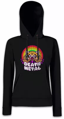 Buy Death Metal Women Hoodie Sweatshirt Yeti Aggretsuko Fun Heavy Music DJ MC Fun • 40.79£