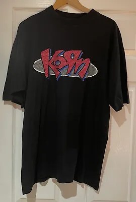 Buy KORN Vintage T Shirt XL ULTRA RARE Mid 90s Life Is Peachy Era Nu Metal • 59.99£