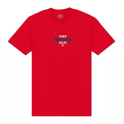 Buy Official Street Fighter Ken's Dojo T-Shirt Crew Neck Short Sleeve Tee Top • 22.95£