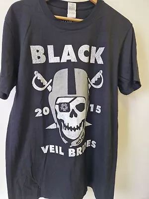 Buy Black Veil Brides Marauders Unisex T-shirt Black Officially Licensed Size Large  • 9.99£