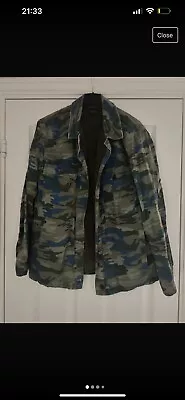 Buy Camouflage Jacket Topshop • 5£