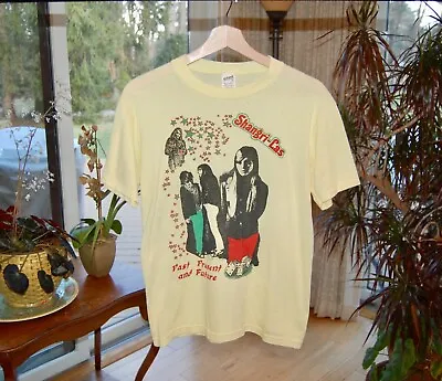 Buy RARE Vintage Shangri-Las Pop/Rock Band Tour 70s/80s Promo T-Shirt - Womens M • 99.46£
