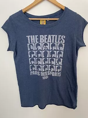 Buy Beatles A Hard Day's Night Album Cover Blue Band T-shirt  • 10£